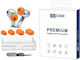 Galaxy Buds3 Pro Buds4 Pro Xdcase 4 Ζεύγη Ανταλλακτικών Ακουστικών Αφρό Μνήμης Μέγεθος Xs S M L Βουρτσάκι Καθαρισμού Τυχαίο Πορτοκαλί