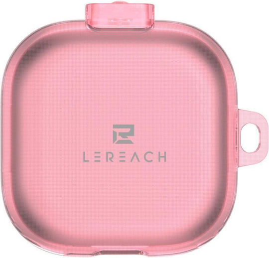 Galaxy Buds4/4 Pro Lereach Mega Series Transparente Edition Hülle Mit Haken Rosa