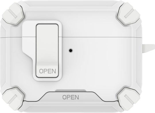 Wireless Earbuds Case Base AirPods Pro 3 Lereach Mega Series Armor Edition White