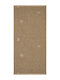 SteweHome Rechteckige Küchenmatte mit Rutschfestem Untergrund Braune 100x300cm