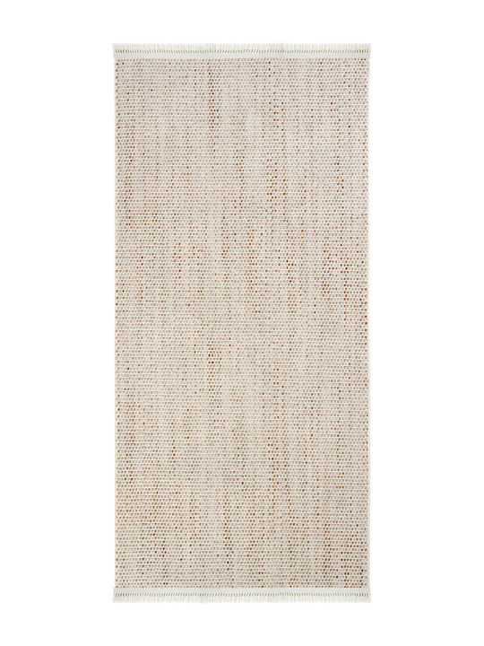 SteweHome Rectangular Kitchen Mat Brown 100x150cm