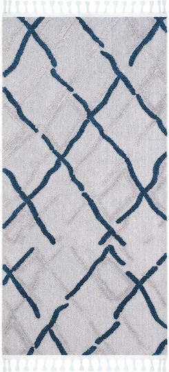SteweHome Rectangular Kitchen Mat with Non-Slip Backing Scandinavian Style 120x180cm