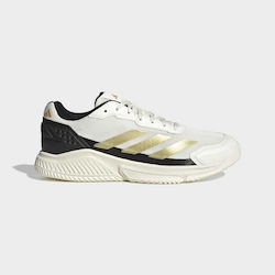 adidas Courtquick Men's Padel Tennis Shoes White adidas Courtquick Men's Padel Tennis Shoes White