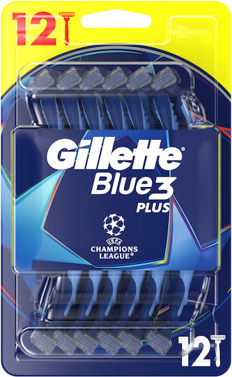 Gillette Gillette Einwegrasierer Körper mit 3 Klingen & Gleitstreifen 12 Stück