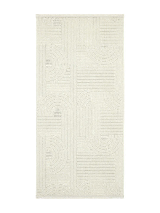 SteweHome Rectangular Kitchen Mat Waterproof wi...