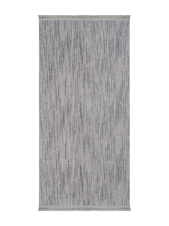 SteweHome Rectangular Kitchen Mat Gray 100x150cm