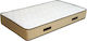 Comfort Strom Estia Single Ergonomic Mattress 90x190x26cm with Pocket Springs