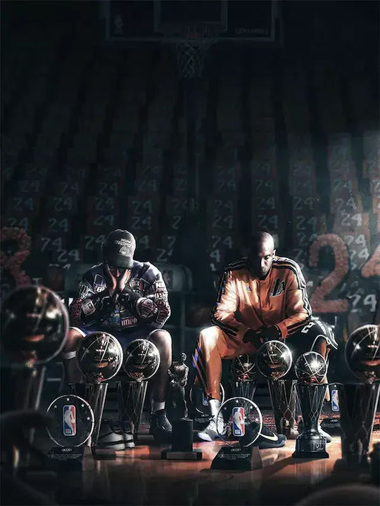 Poster NBA Kobe Trophies SNK063 40cm x 50cm Pre...