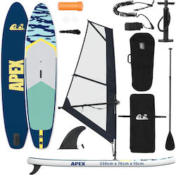 vidaXL Apex Placă SUP Gonflabilă Albastră vidaXL Apex Placă SUP Gonflabilă Albastră