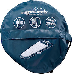 Redcliffs Sleeping Bag Μονό Μούμια Μπλε