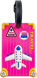 RCM Luggage Label Pink RCM Luggage Label Pink