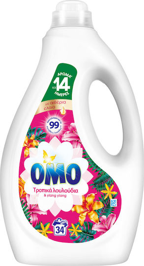 Omo Skip Flüssiges Waschmittel 1.53lt (34 Wäscht)