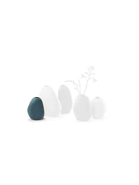 Philippi Dekorative Vase Keramik Türkis 8x3xHöhe 10cm