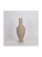 Vază Decorativă Metalică Bej 20x20xÎnălțime 56cm