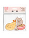 Pusheen Αυτοκόλλητα Βινυλίου Sushi Roll Vol 2 Σετ 2 Αυτοκόλλητα