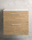 Savvopoulos Likno 60 Badezimmer Waschtisch-Einheiten mit Licht M58xB44xH55cm Light Hickory
