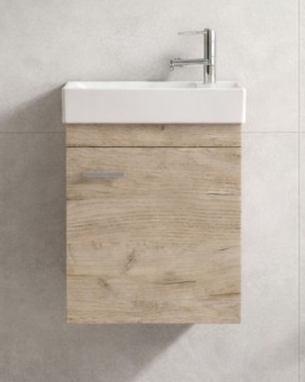 Savvopoulos Emily 50 Vanity Unit With Sink M50xL30xH55cm Grey