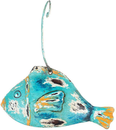 Synchronia Figurină Decorativă Pește Din Metal 8x5.5cm