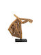 Artekko Διακοσμητικό Άλογο από Ξύλο 65x13x73cm