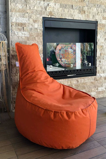 Bean Bag Pear Waterproof Green 70x40x55cm