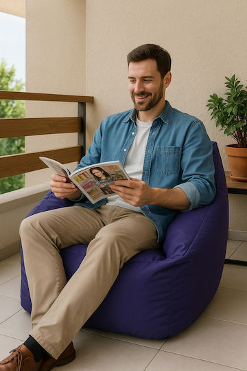 Bean Bag Pear Waterproof Pear 60x40x70cm