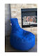 Bean Bag Pear Waterproof Green 70x40x55cm