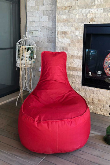 Bean Bag Chair Waterproof Red