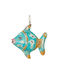 Synchronia Hanging Handmade Metal Wall Decor 13x2.5x12cm
