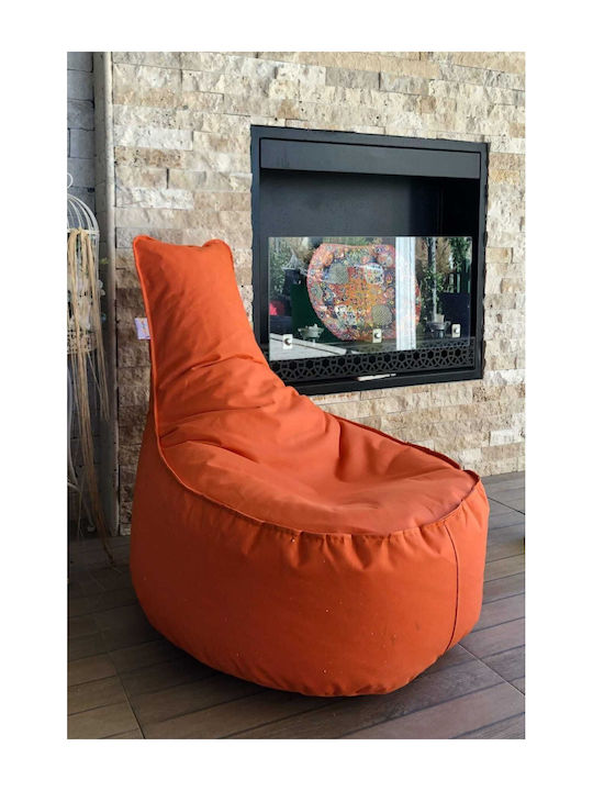 Πουφ Πολυθρόνα Αδιάβροχη Αχλάδι 55x40x70cm