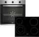 Beko 64402 E Cuptor de Blat 66l cu Plită Cerami...