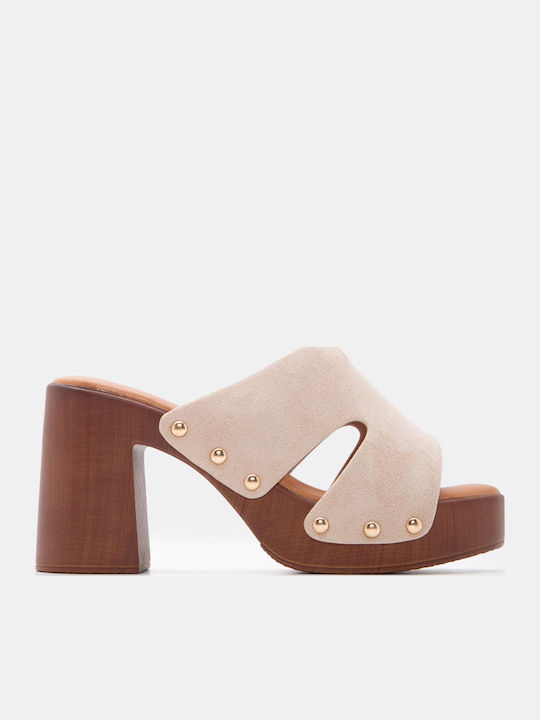 Luigi Damen Sandalen Beige