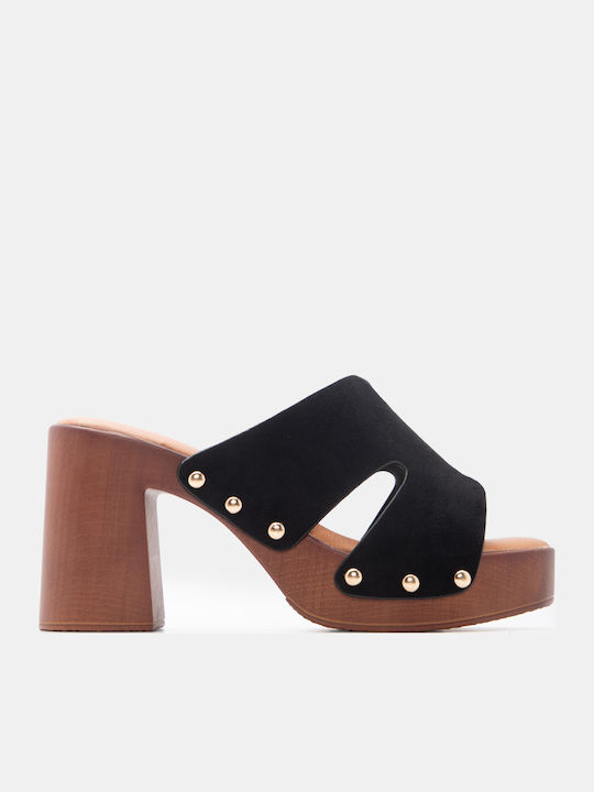 Luigi Damen Sandalen Schwarz