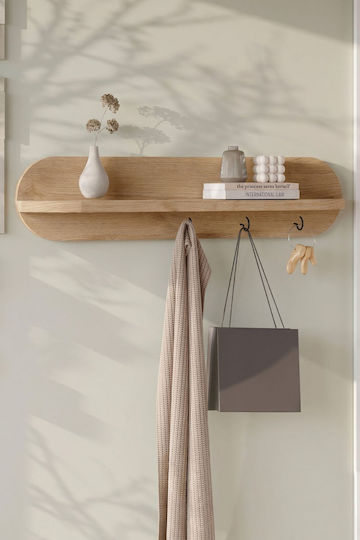 SteweHome Стенна Закачалка 60x14x11см