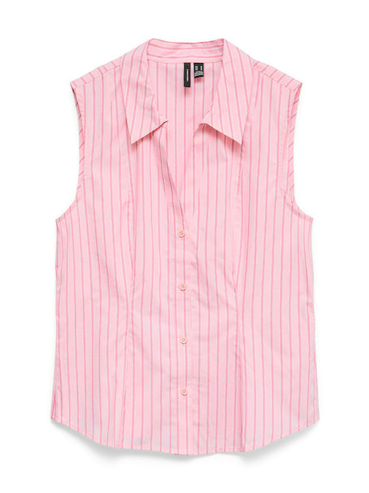 Vero Moda Γυναικείο Πουκάμισο Pink-a-boo Vero Moda Γυναικείο Πουκάμισο Pink-a-boo