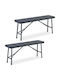 Bancă De Exterior Din Plastic 102x25x102cm