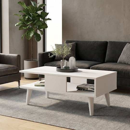 Central Coffee Table Andros White