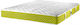 House Mat Cloud Plus Double Ergonomic Mattress 140x190x27cm with Pocket Springs