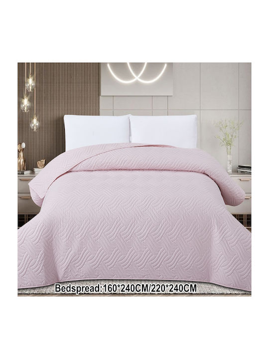 Xionoula Home Tagesdecken Übergröße Dusty Pink 220x240cm