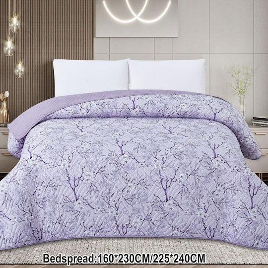 Xionoula Home Κουβερλί Υπέρδιπλο Lila 220x240cm