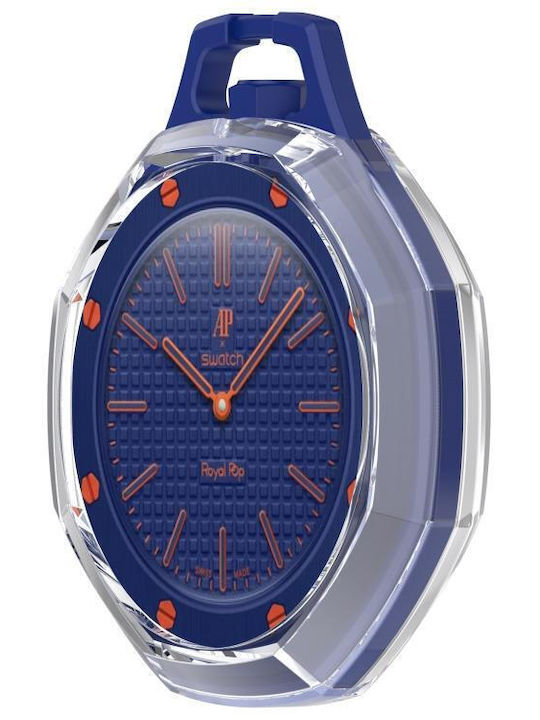 Swatch Royal Pop Elektrisch Tpu Vollständige Abdeckung Schutzcase Für Uhren Transparent