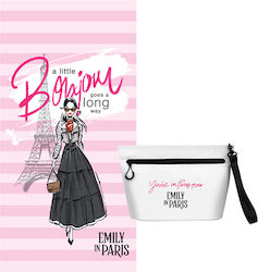 Πετσέτα Θαλάσσης Παιδική Solart 4969 Emily In Paris Microfiber + Θήκη 70x150 Cm Ροζ 4969 Πετσέτα Θαλάσσης Παιδική Solart 4969 Emily In Paris Microfiber + Θήκη 70x150 Cm Ροζ 4969