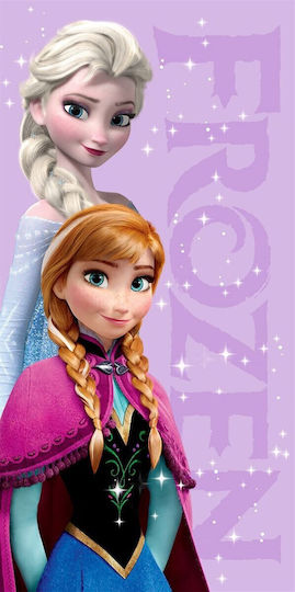 Πετσέτα Θαλάσσης Frozen 371 70x140cm Lilac Disney Home