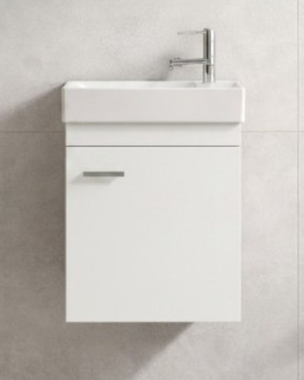 Savvopoulos Vanity Unit with Sink M50xL30xH55cm Glossy White