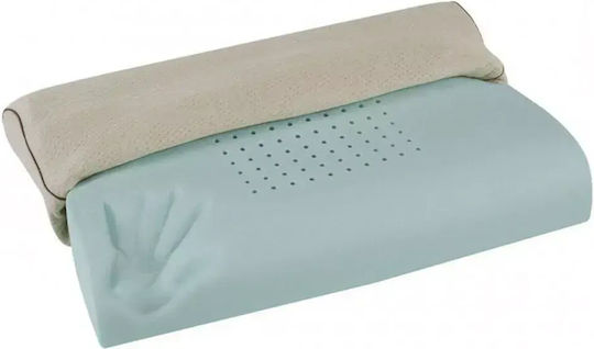 Strom Eco Cotton Deluxe Wave Bed Pillow Memory Foam 60x43cm