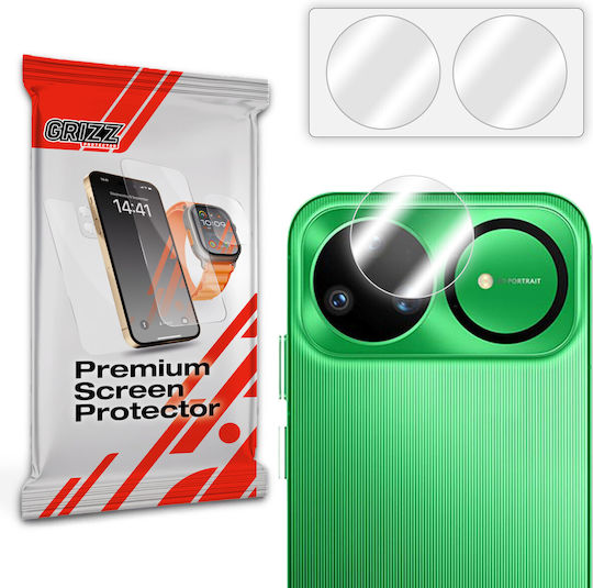 Set 2 Grizzglass Hybridglass Camera Lens Protectors Compatible Huawei Nova 15 Ultra Transparent