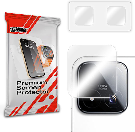 Set 2 Grizzglass Hybridglass Camera Lens Protectors Compatible Xiaomi 17 Max Transparent