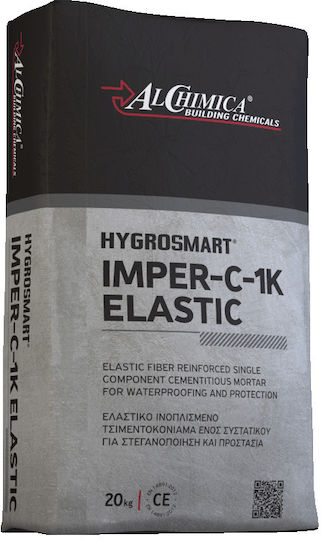 Flexible Cementitious Membrane 2 Components 20 Kilograms For Basements And Walls Imper-c-1k Elastic Hygrosmart Alchimica