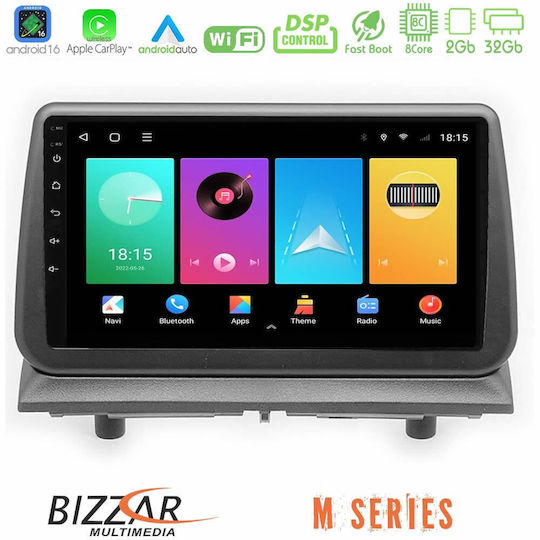 Bizzar Ηχοσύστημα Αυτοκινήτου Dodge Nitro 2007-2011 (Bluetooth/USB/WiFi/GPS/Apple-Carplay/Android-Auto) με Οθόνη Αφής 9"