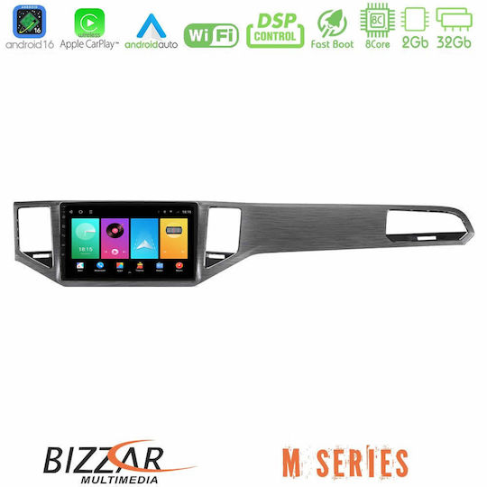 Bizzar Sistem Audio Auto Pentru Volkswagen Sportsvan 2014-2020 Bluetooth USB Wi-Fi GPS Apple CarPlay Android Auto Cu Ecran Tactil 9