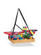 Relaxdays Bamboo Serviertablett 50x40cm